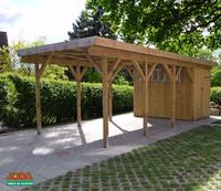 Carport Bausatz mit Abstellraum